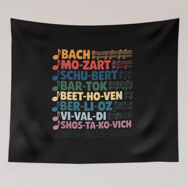 Item preview, Classic Composers, Classical Music, Musical Notes designed and sold by demarioTTS.