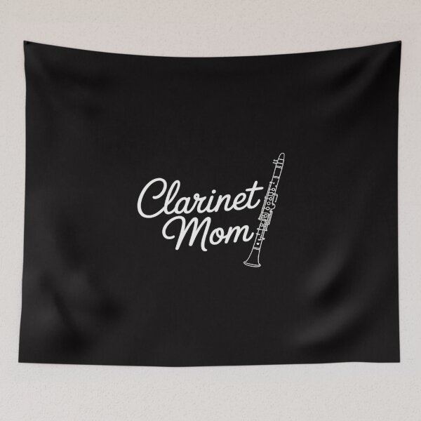 Item preview, Clarinet Mom - Clarinetist Marching Band Player Music Lover designed and sold by demarioTTS.