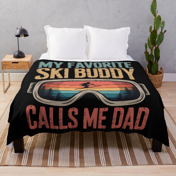 Item preview, My Favorite Ski Buddy Calls Me Dad Skiing Dad designed and sold by AsteriskDatBArt.
