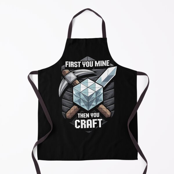 Item preview, First You Mine Then You Craft designed and sold by PlanetMarker.