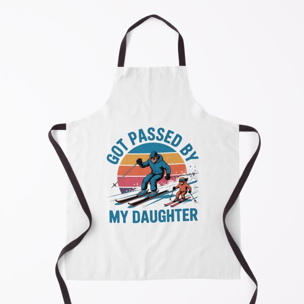 Item preview, Got Passed by My Daughter Funny Skiing Dad Skiers Lovers designed and sold by AsteriskDatBArt.