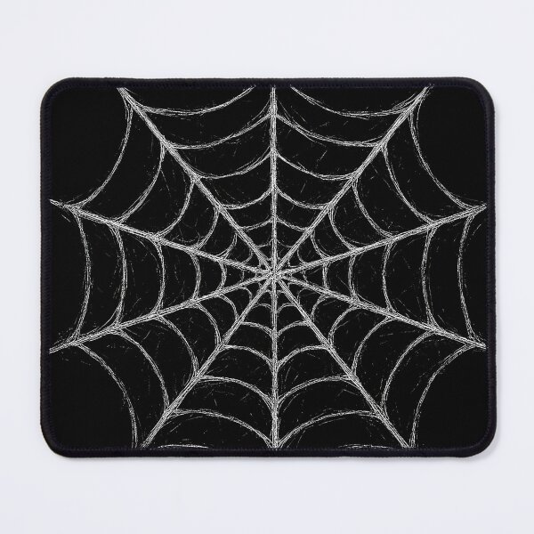 Item preview, Gothic Spider Web – Minimal Dark Scratch Art designed and sold by Mortisigil.