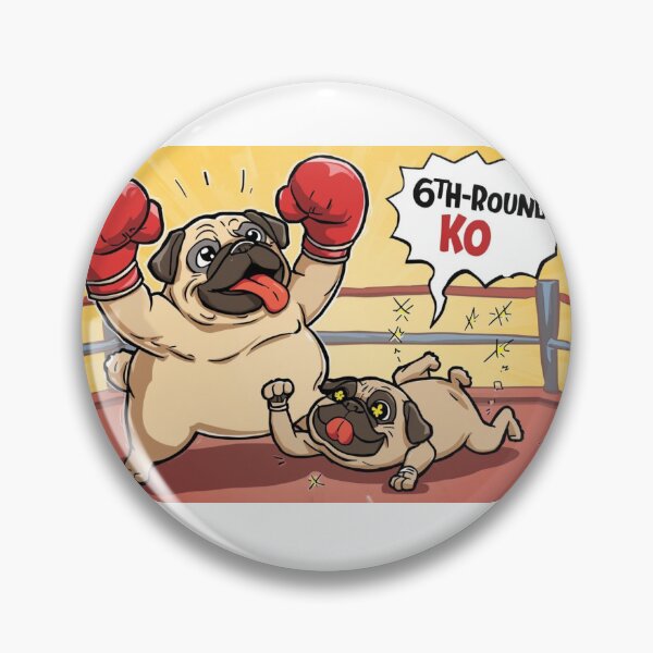 Item preview, Pug Paul vs. Pugthony – The Snort Showdown Champion Shirt designed and sold by PugsRus.