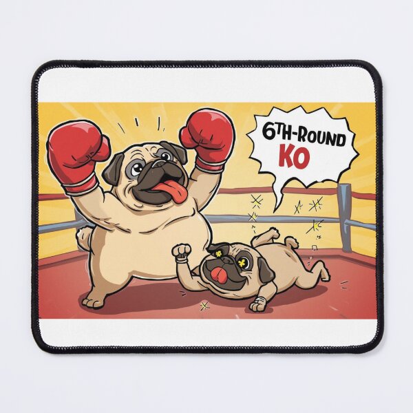 Item preview, Pug Paul vs. Pugthony – The Snort Showdown Champion Shirt designed and sold by PugsRus.