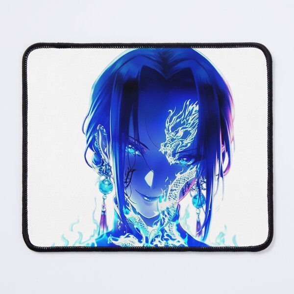 Item preview, The Dragon Empress of Cerulean Flames designed and sold by newvisionart191.
