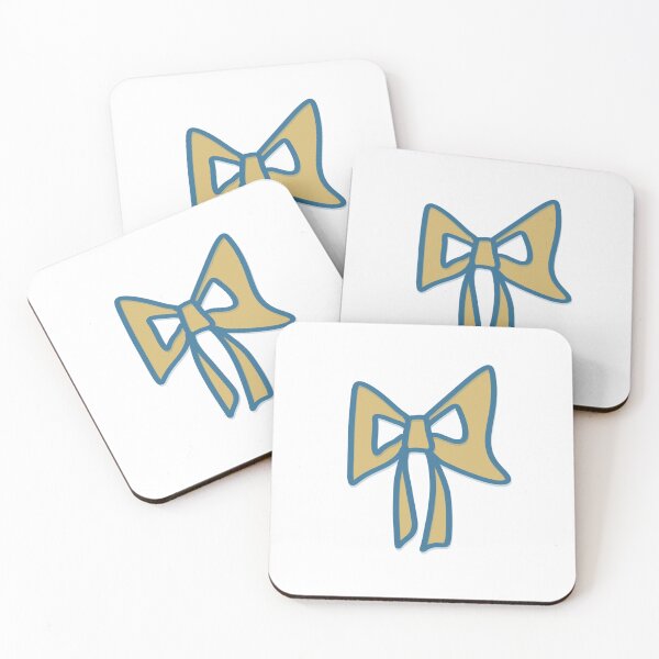 Item preview, Yellow and blue bow designed and sold by beautifulprince.