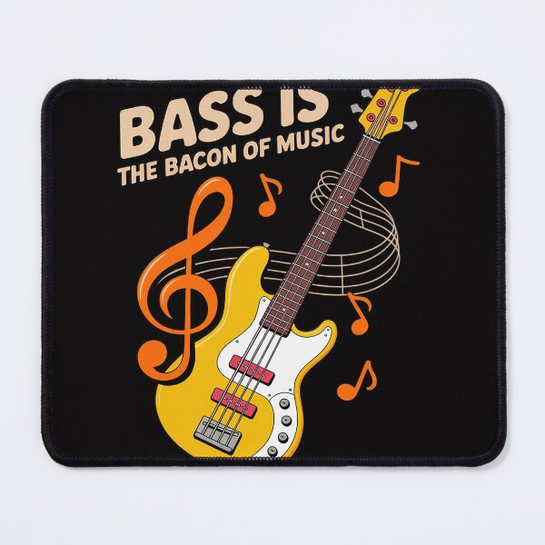 Item preview, Bass Is The Bacon Of Music Bass Players Musical Instrument designed and sold by demarioTTS.