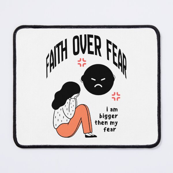 Item preview, faith over fear designed and sold by “Popvanta – pop-culture-t-shirt-store .