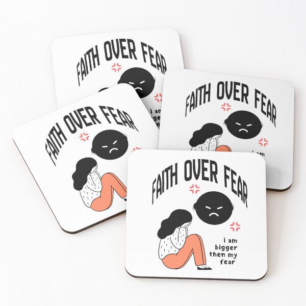 Item preview, faith over fear designed and sold by “Popvanta – pop-culture-t-shirt-store .