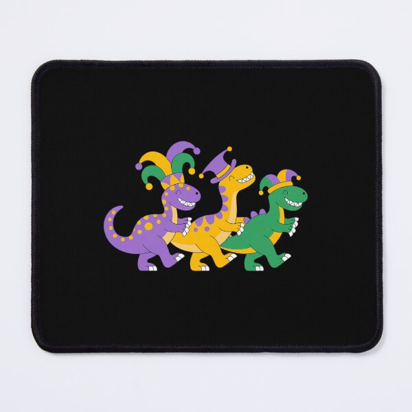 Item preview, Trex Dinos Purple Yellow Green Toddler Boys Mardi Gras designed and sold by AsteriskDatBArt.