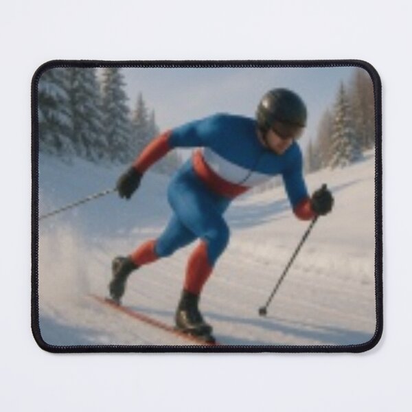 Item preview, Cross - Country Ski Race - Winter Endurance in Motion designed and sold by CzipipitoStudio.