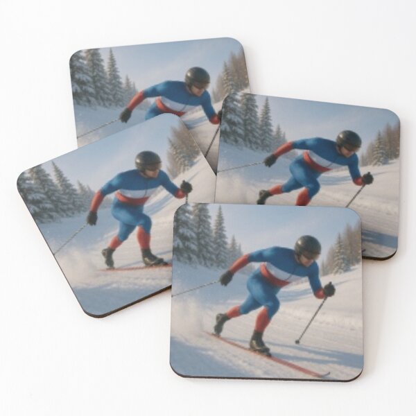 Item preview, Cross - Country Ski Race - Winter Endurance in Motion designed and sold by CzipipitoStudio.