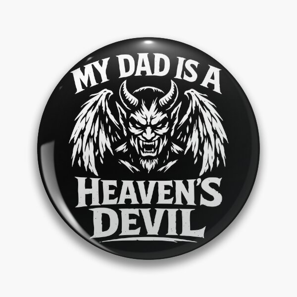 Item preview, My Dad Is a Heaven’s Devil Outlaw Biker Art designed and sold by Victor Shadehorn.