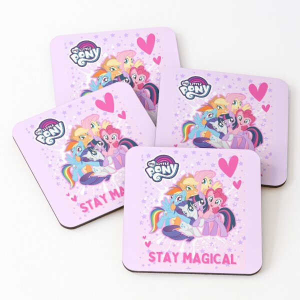 Item preview, "Stay Magical" My Little Pony Mane Six designed and sold by bronymerch4u.