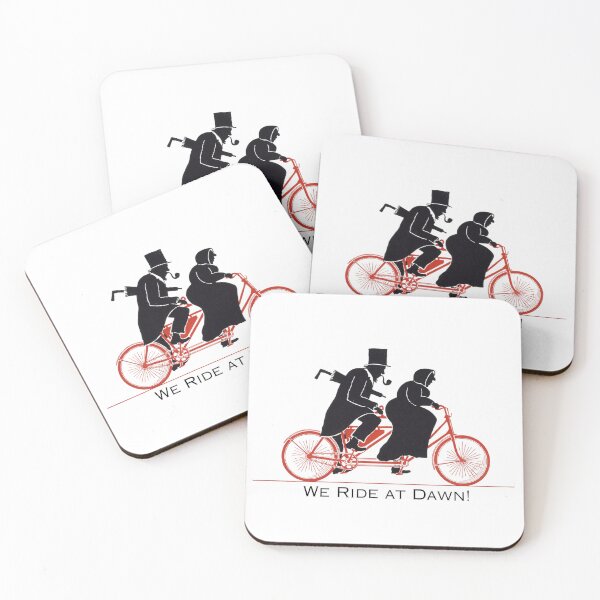 Item preview, We Ride at Dawn designed and sold by NoisyNosyNancy.