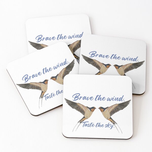 Item preview, Swallows, brave the wind designed and sold by OnaleeNicklinArt.