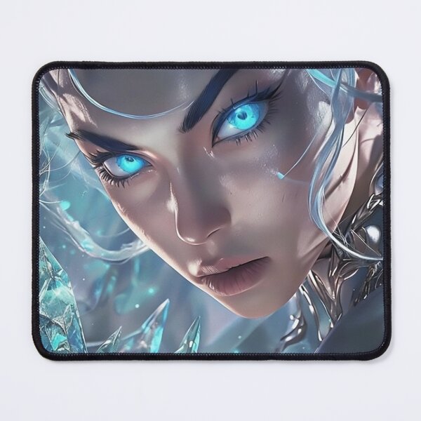 Item preview, The Frostborne Queen of Glacial Shards designed and sold by newvisionart191.