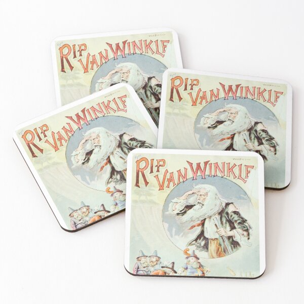 Item preview, Rip Van Winkle Book Cover designed and sold by NoisyNosyNancy.