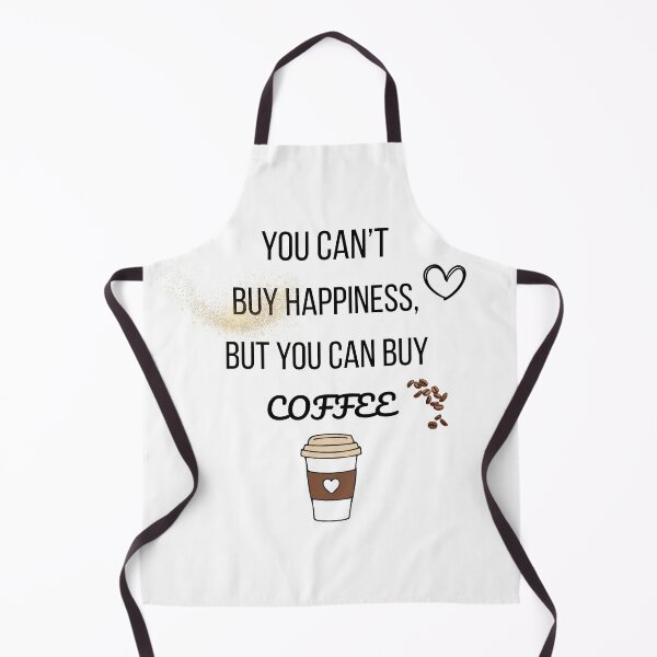 Item preview, Can’t Buy Happiness, But Coffee T-Shirt | Funny Coffee Lover Tee | Unisex designed and sold by YASboutik.