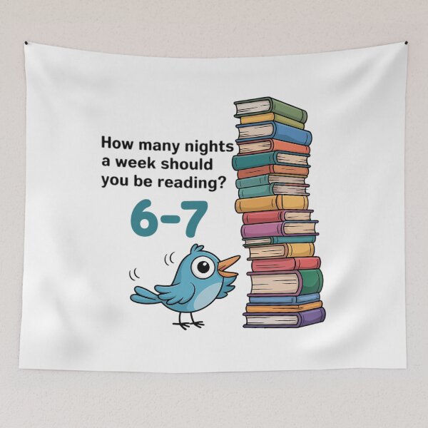 Item preview, Teacher 67 How Many Nights a Week Should You Be Reading designed and sold by CruelShadesSt.