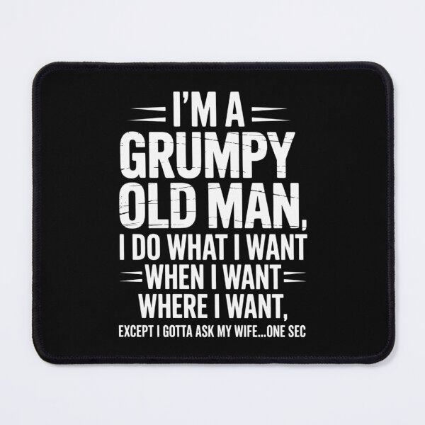 Item preview, Grumpy Old Man Funny Husband Gifts Dad Grandpa designed and sold by CruelShadesSt.