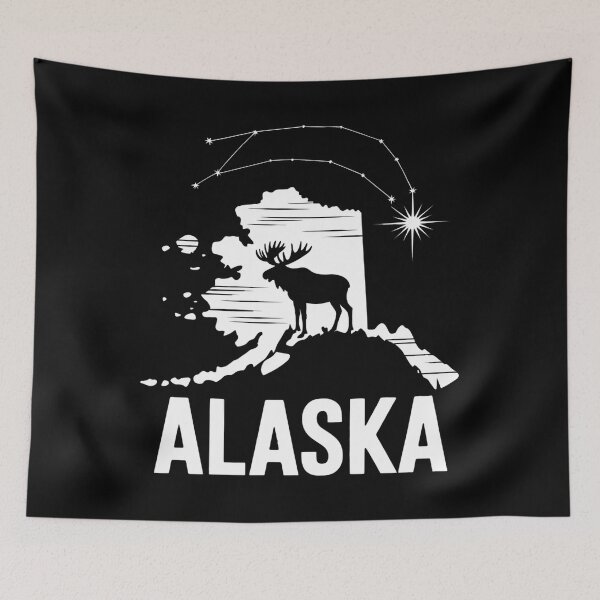 Item preview, Alaska Map State designed and sold by CruelShadesSt.