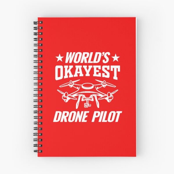 Item preview, World's Okayest Drone Pilot. Funny Drone Pilot Quote designed and sold by DesignHouse07.