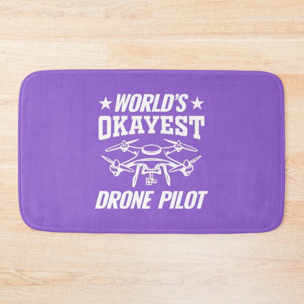 Item preview, World's Okayest Drone Pilot. Funny Drone Pilot Quote designed and sold by DesignHouse07.
