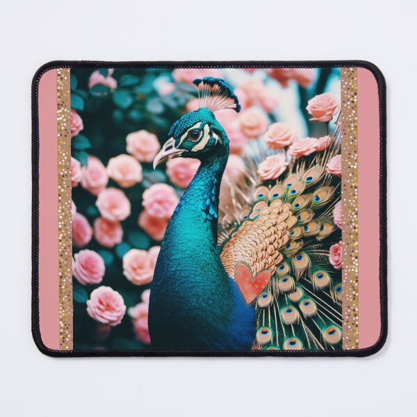 Item preview, Rose Gold Peacock designed and sold by lifeinspired4u.