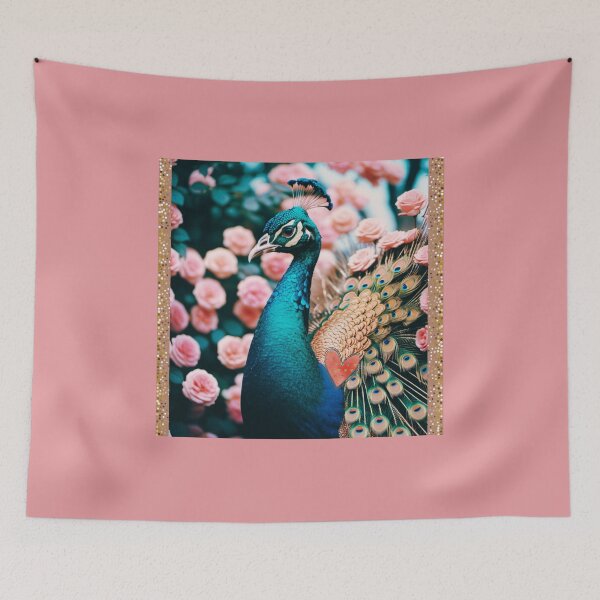 Item preview, Rose Gold Peacock designed and sold by lifeinspired4u.