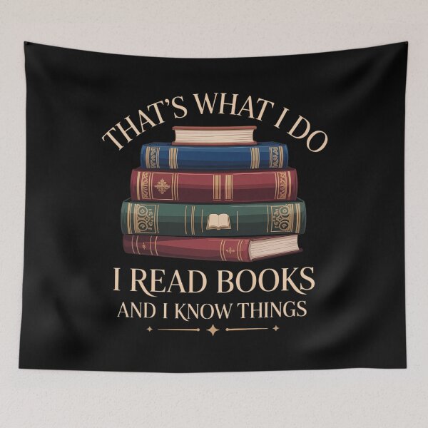 Item preview, That's What I Do I Read Books And I Know Things - Reading designed and sold by CruelShadesSt.