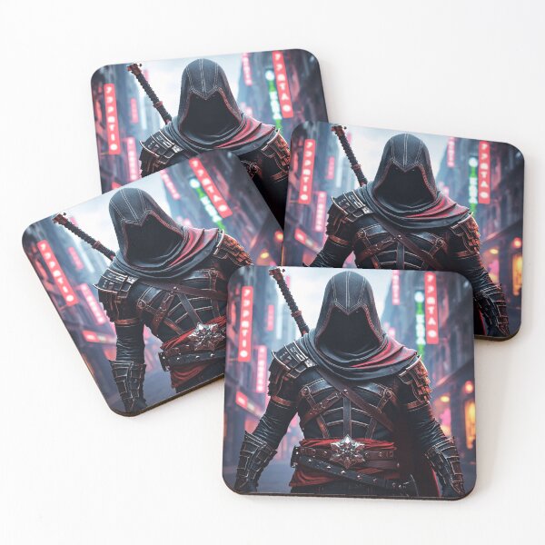 Item preview, “Shadow Assassin – Futuristic Dark Fantasy Warrior” designed and sold by Dannygirl999.