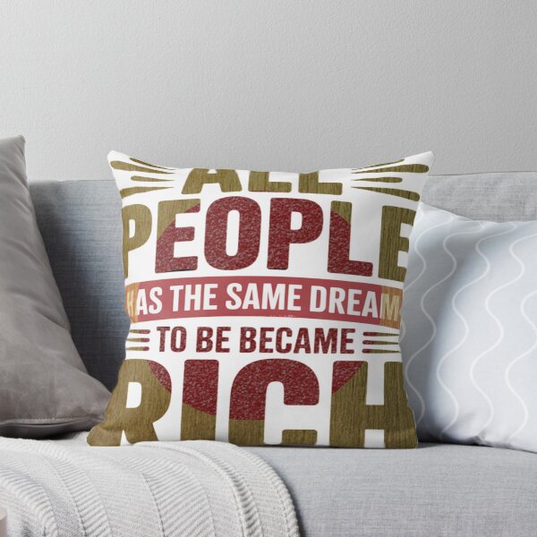 Item preview, Everyone Shares the Same Dream — Becoming Rich, people, dreams, dream, rich, to become rich,  designed and sold by Tzemo101.