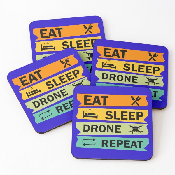 Item preview, Eat Sleep Drone Repeat. Drone Pilot. Drone Lover. Drone Quote designed and sold by DesignHouse07.