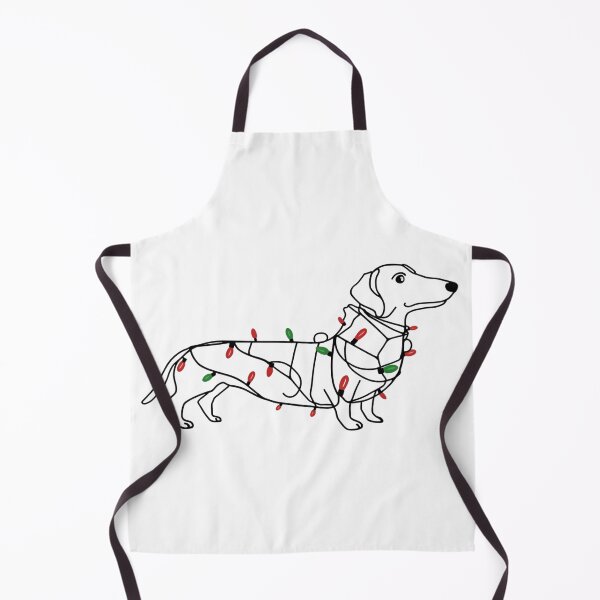 Item preview, Dachshund Christmas Light Crazyness designed and sold by DachshundSociety.
