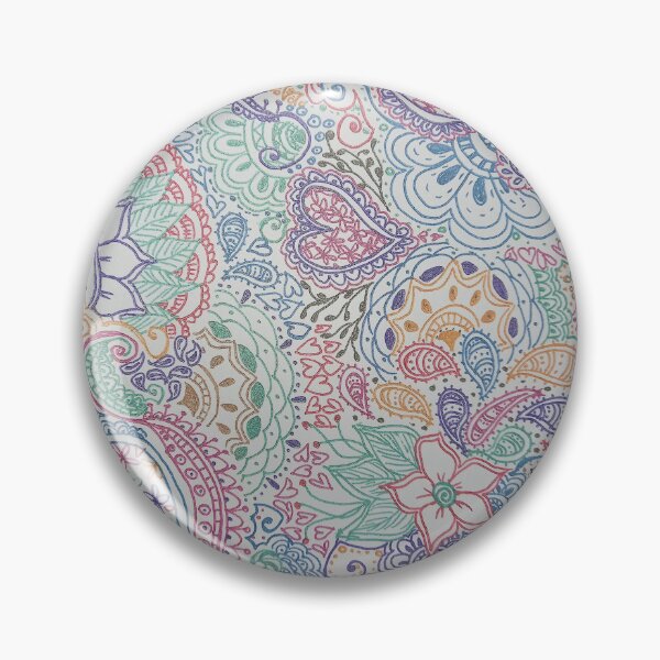 Item preview, colourful zentangle designed and sold by Goozeling.