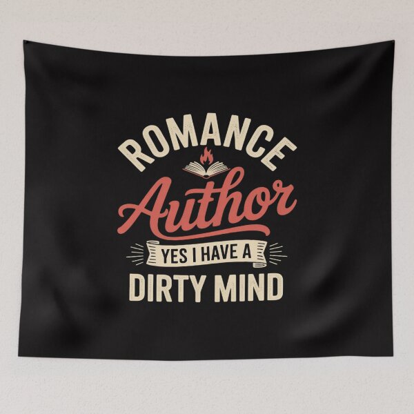 Item preview, Romance author yes I have a dirty mind Writer writing gift designed and sold by sonlylya.