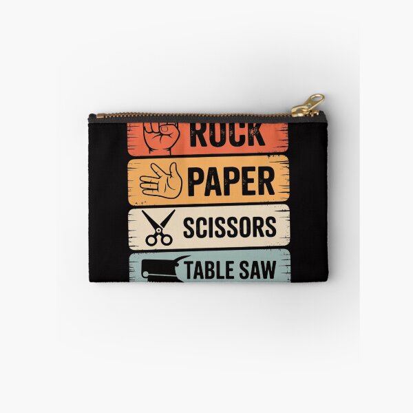 Item preview, Rock Paper Scissors Table Saw Woodworking Woodworker designed and sold by sonlylya.