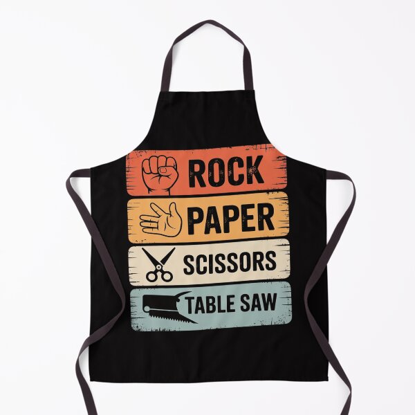 Item preview, Rock Paper Scissors Table Saw Woodworking Woodworker designed and sold by sonlylya.