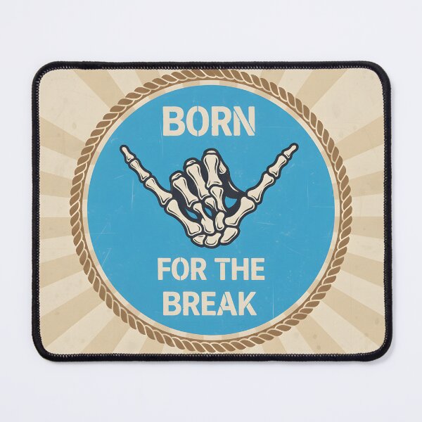 Item preview, Vintage Surfing Skeleton Shaka Badge designed and sold by homydesign.