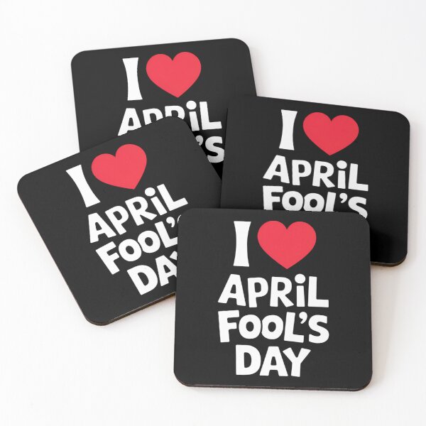 Item preview, I Heart Fool's Day I Love April Fool's Day Funny April Fools designed and sold by CruelShadesSt.