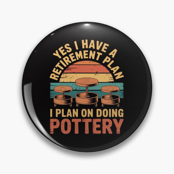 Item preview, Retired Ceramic Artist Retirement Gift Clay Pottery designed and sold by sonlylya.