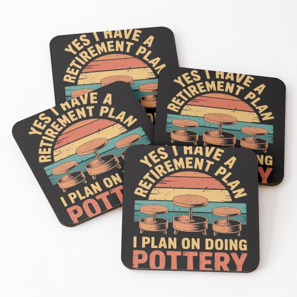 Item preview, Retired Ceramic Artist Retirement Gift Clay Pottery designed and sold by sonlylya.