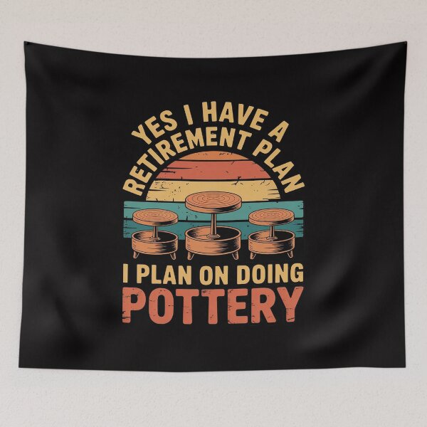 Item preview, Retired Ceramic Artist Retirement Gift Clay Pottery designed and sold by sonlylya.