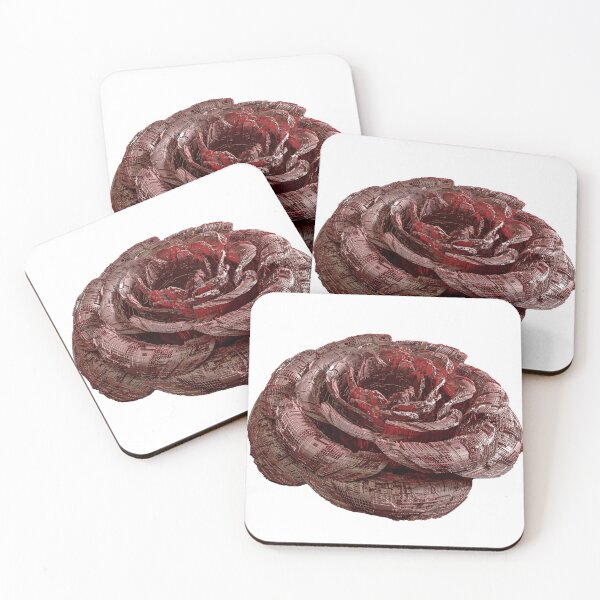 Item preview, Magnetic Rose - Cybernetic and Futuristic 3D Sculpture designed and sold by Keltoi-art.