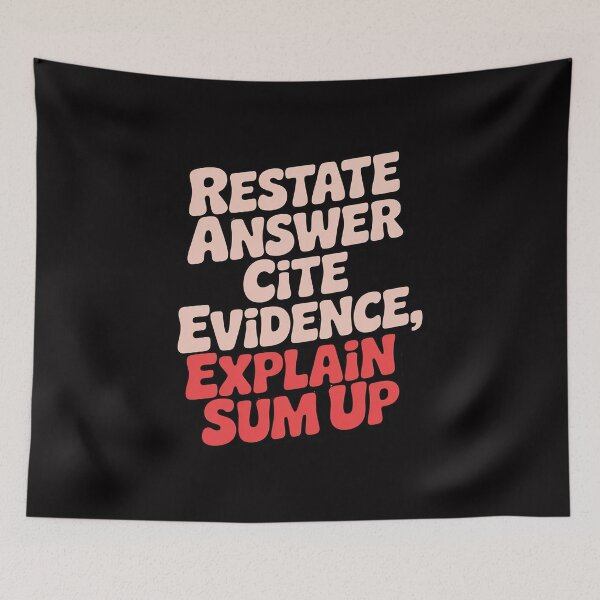 Item preview, Races Writing Strategy Text Evidence English Teacher designed and sold by sonlylya.