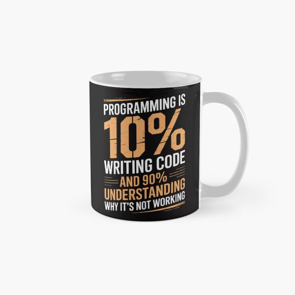 Item preview, Programming 10 Percent Writing Code IT Programmer Men Women designed and sold by sonlylya.