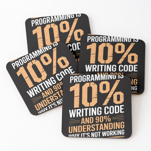 Item preview, Programming 10 Percent Writing Code IT Programmer Men Women designed and sold by sonlylya.
