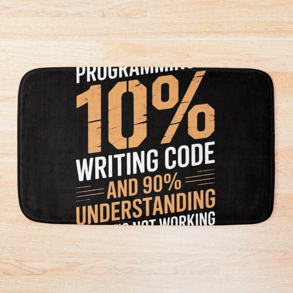Item preview, Programming 10 Percent Writing Code IT Programmer Men Women designed and sold by sonlylya.