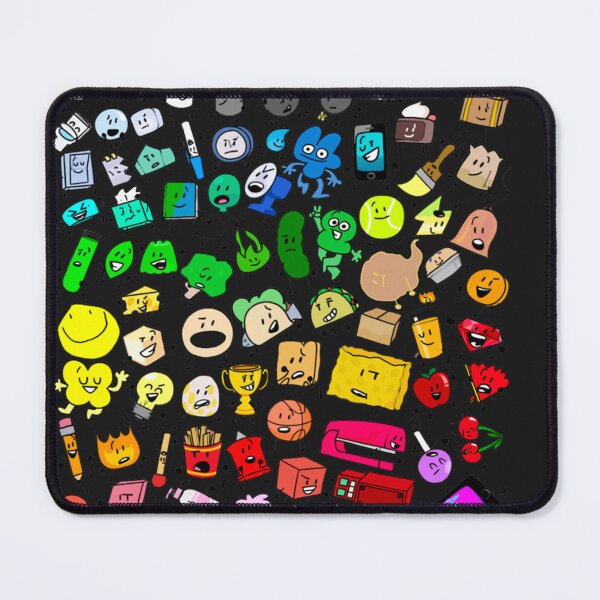 Item preview, BFDI Inanimate Insanity All Characters (Transparent) Classic designed and sold by CarsonHills.